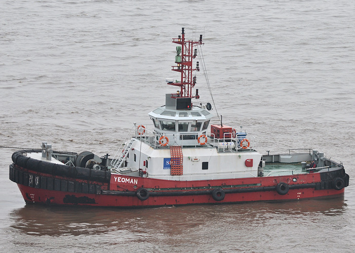 Photograph of the vessel  Yeoman pictured entering King George Dock, Hull on 21st June 2012