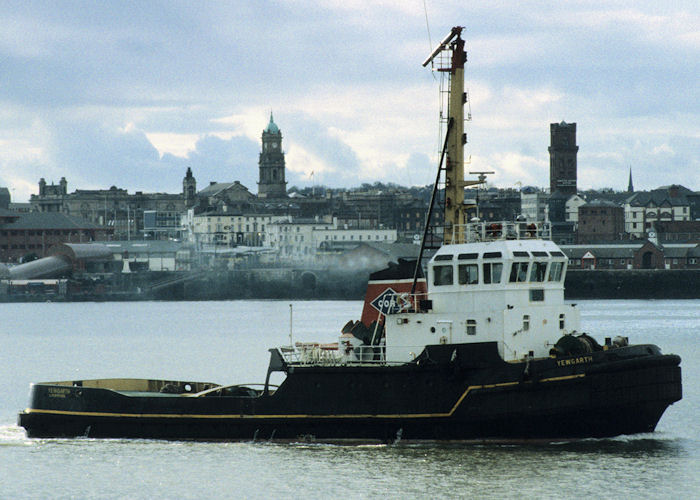 Photograph of the vessel  Yewgarth pictured at Liverpool on 18th November 1996