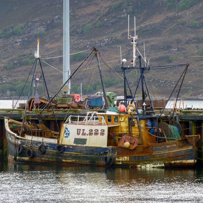 Photograph of the vessel fv Zenith pictured at Ullapool on 6th May 2014