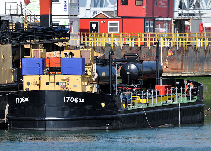  1706(U) pictured in Portsmouth Naval Base on 8th June 2013