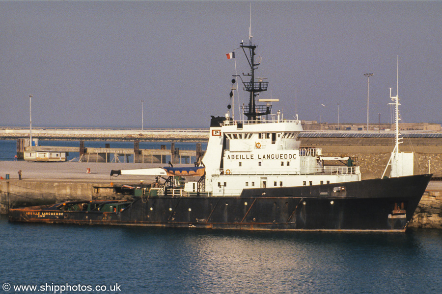  Abeille Languedoc pictured at Cherbourg on 17th March 1990
