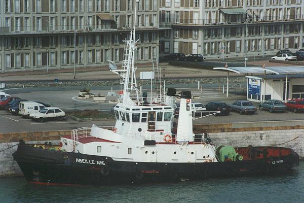 Abeille No. 6 pictured in Le Havre on 4th March 1994