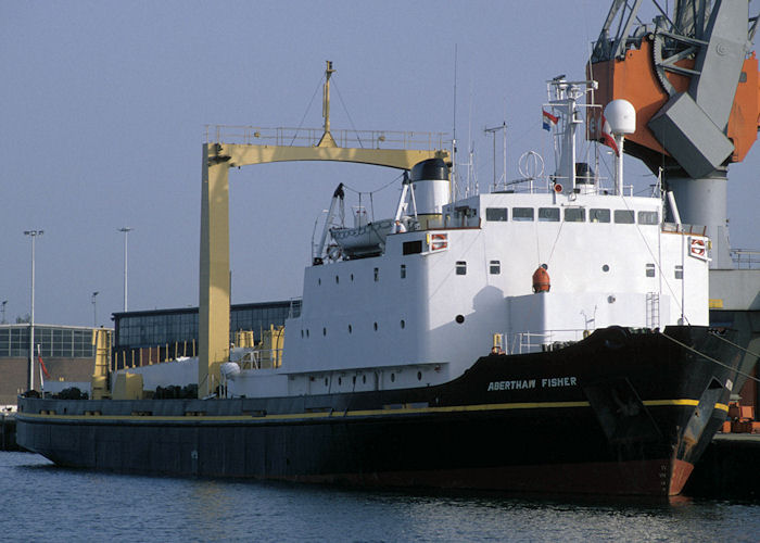 Aberthaw Fisher pictured in Prins Johan Frisohaven, Rotterdam on 27th September 1992
