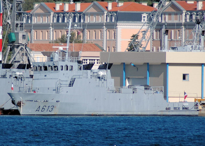 FS Acheron pictured in Toulon on 9th August 2008