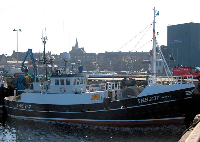 fv Acorn pictured at Peterhead on 28th April 2011