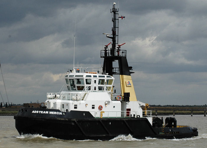 Photograph of the vessel  Adsteam Mercia pictured at Gravesend on 10th August 2006