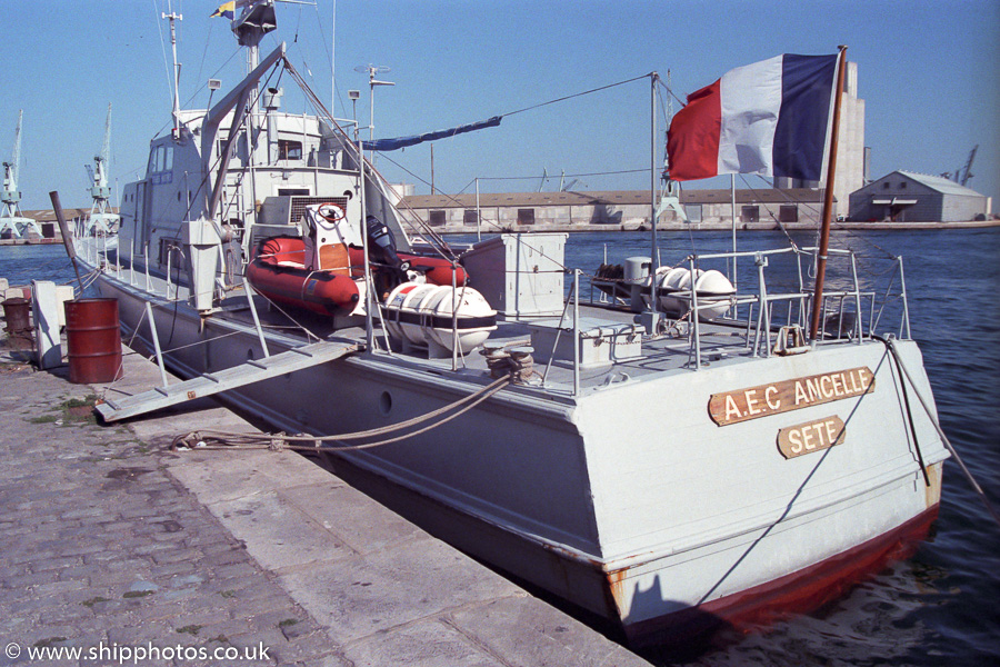  A.E.C. Ancelle pictured at Sète on 18th August 1989