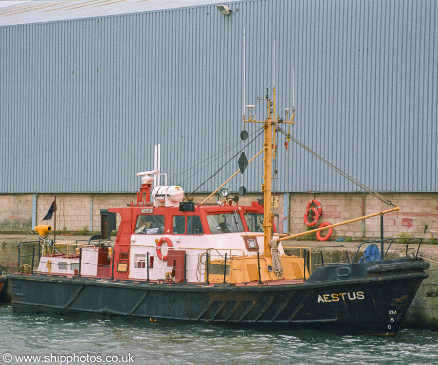 rv Aestus pictured in Liverpool on 19th June 2004