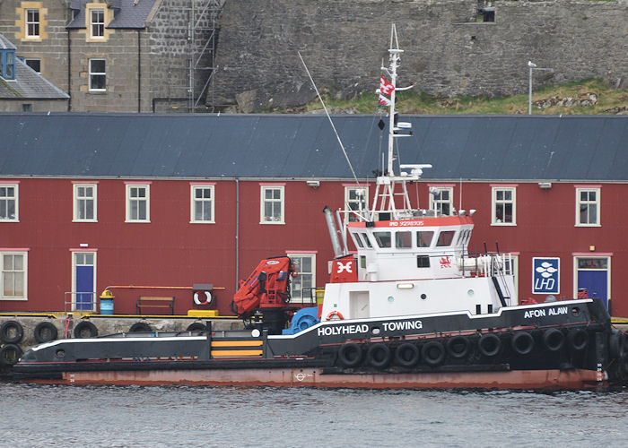 Photograph of the vessel  Afon Alaw pictured at Lerwick on 10th May 2013