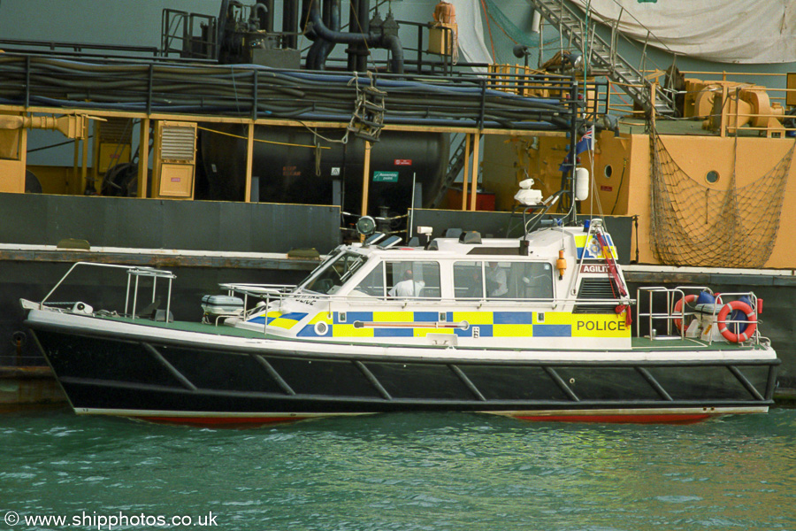  Agility pictured in Portsmouth Naval Base on 27th September 2003