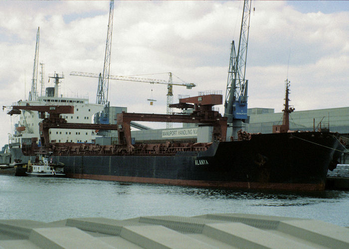  Alanya pictured in Antwerp on 19th April 1997