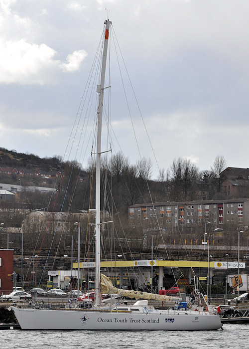  Alba Endeavour pictured in Victoria Harbour, Greenock on 29th March 2013