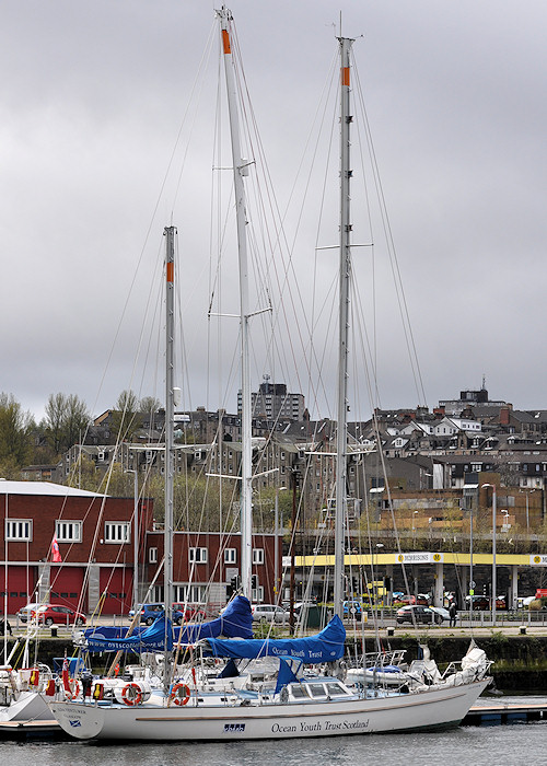  Alba Venturer pictured in Victoria Harbour, Greenock on 6th April 2012