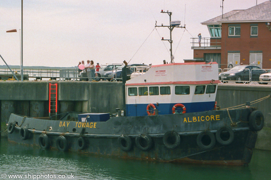  Albicore pictured in Ramsden Dock, Barrow-in-Furness on 12th June 2004
