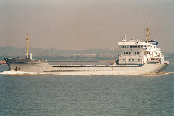  Alert pictured on the River Thames on 12th May 2001