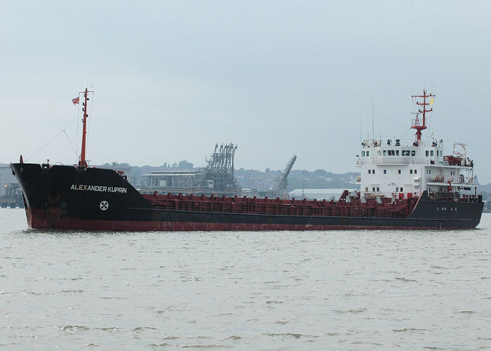  Alexander Kuprin pictured on the River Mersey on 27th June 2009