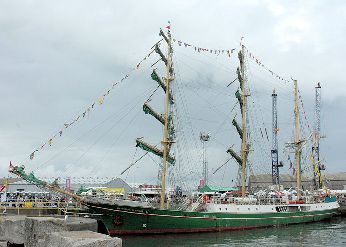  Alexander von Humboldt pictured at the Tall Ship Races, Hartlepool on 7th August 2010