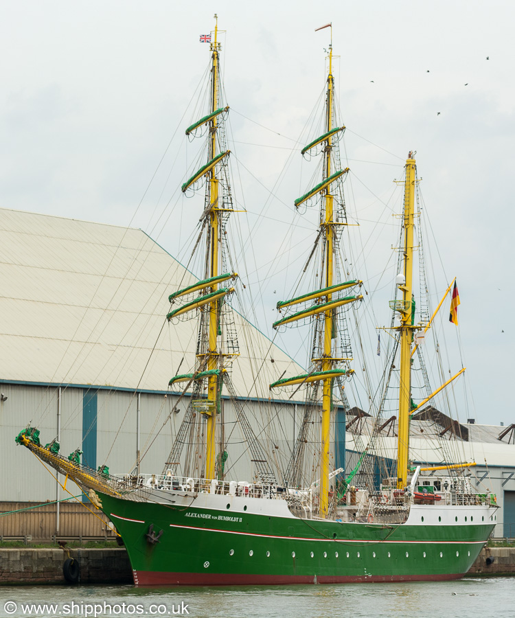  Alexander von Humboldt II pictured in Huskisson Branch Dock No.3, Liverpool on 3rd August 2019
