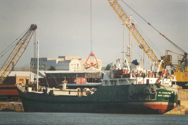  Al Masooma pictured at Greenwich on 26th January 1998