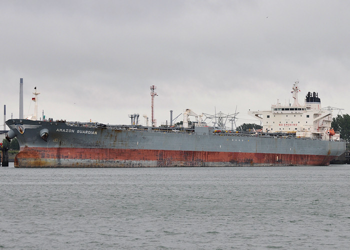 Photograph of the vessel  Amazon Guardian pictured in 4e Petroleumhaven, Europoort on 24th June 2012