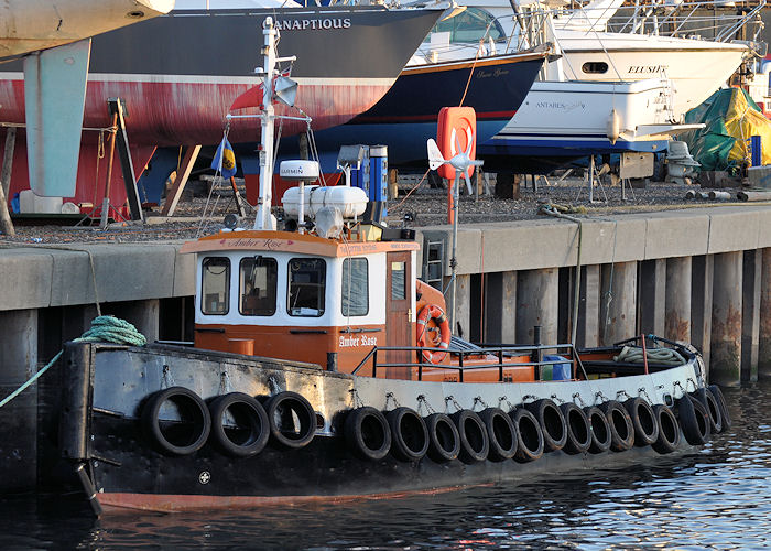 Photograph of the vessel  Amber Rose pictured at Royal Quays, North Shields on 28th December 2013
