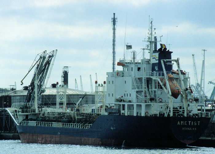 Photograph of the vessel  Ametist pictured in Antwerp on 19th April 1997