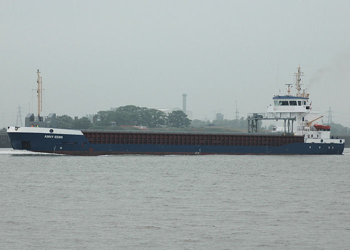 Photograph of the vessel  Amny Eems pictured passing Gravesend on 22nd May 2010