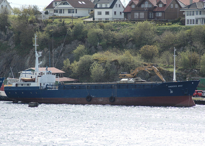 Photograph of the vessel  Anders Bas pictured at Haugesund on 13th May 2005