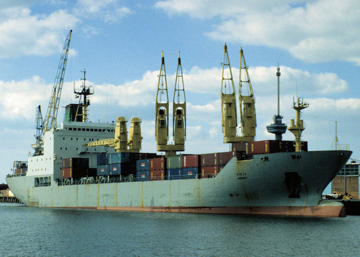  Andinet pictured in Rotterdam on 20th April 1997
