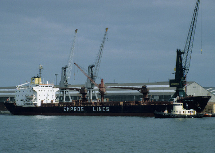Photograph of the vessel  Anversa pictured in Antwerp on 19th April 1997