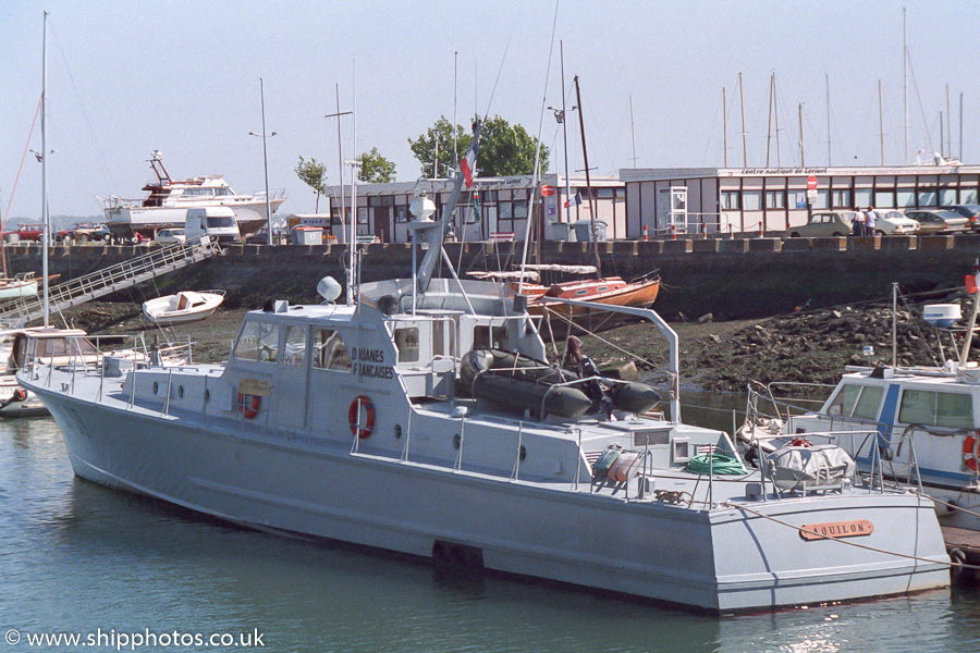  Aquilon pictured at Lorient on 23rd August 1989
