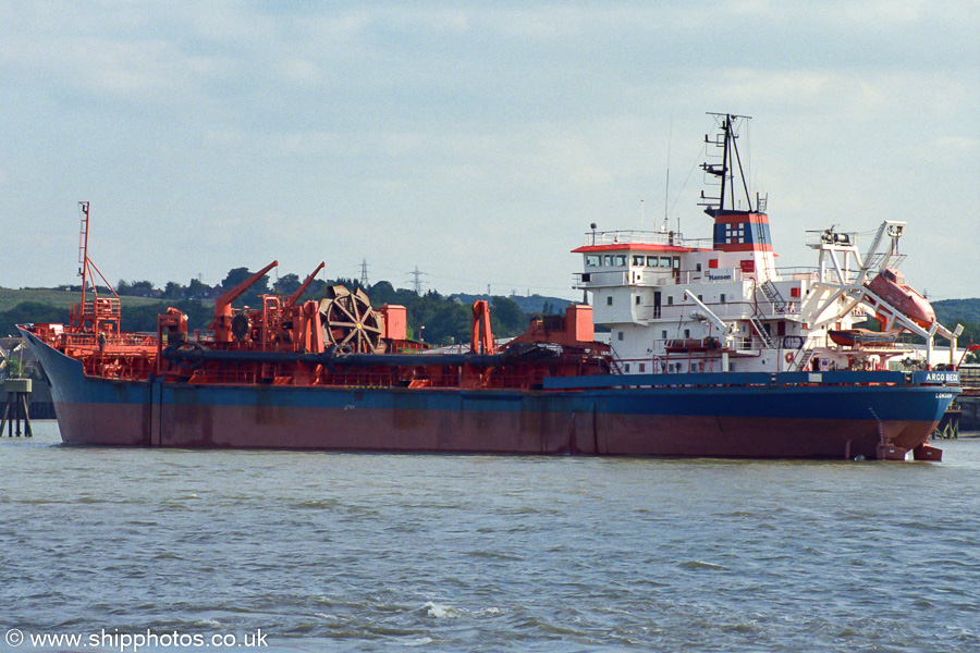  Arco Beck pictured at Johnson's Wharf, Dartford on 31st August 2002