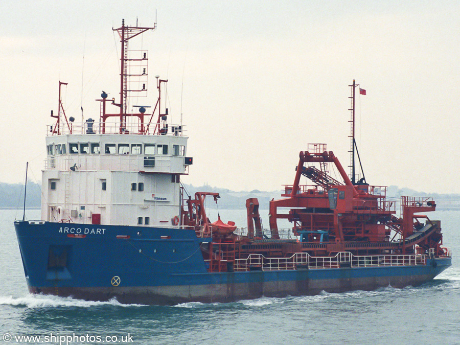  Arco Dart pictured departing Southampton on 12th April 2003