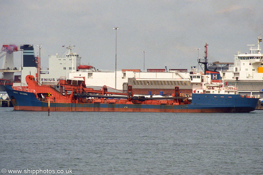  Arco Severn pictured departing Southampton on 5th June 2002