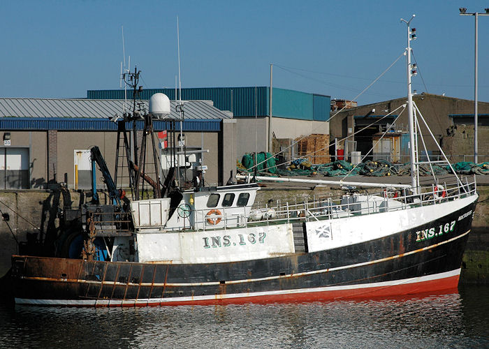 fv Arcturus pictured at Peterhead on 28th April 2011
