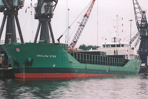 Arklow Star pictured at Ellesmere Port on 18th August 2001