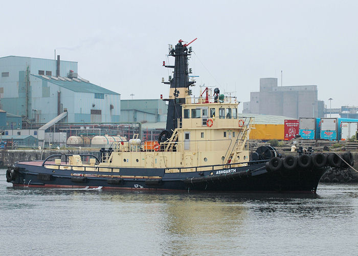 Photograph of the vessel  Ashgarth pictured in Liverpool Docks on 27th June 2009