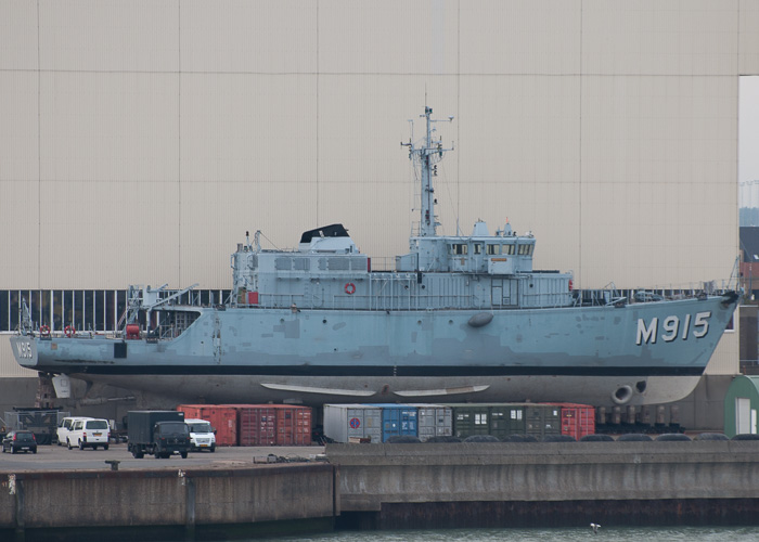 Photograph of the vessel BNS Aster pictured at Zeebrugge on 19th July 2014