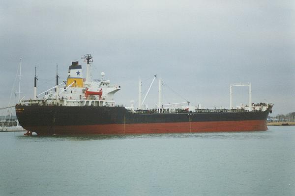 Photograph of the vessel  Astipalea pictured in Portsmouth Harbour on 20th January 1994
