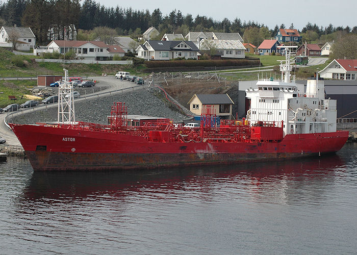 Photograph of the vessel  Astor pictured at Haugesund on 5th May 2008