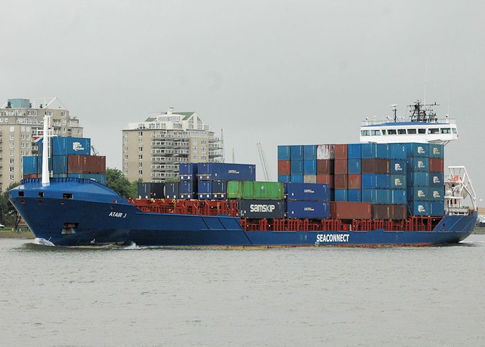  Atair J pictured on the Nieuwe Maas at Rotterdam on 20th June 2010