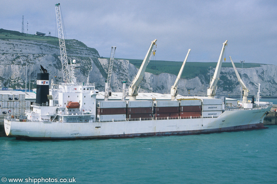  Atlantic Hollyhock pictured at Dover on 22nd June 2002