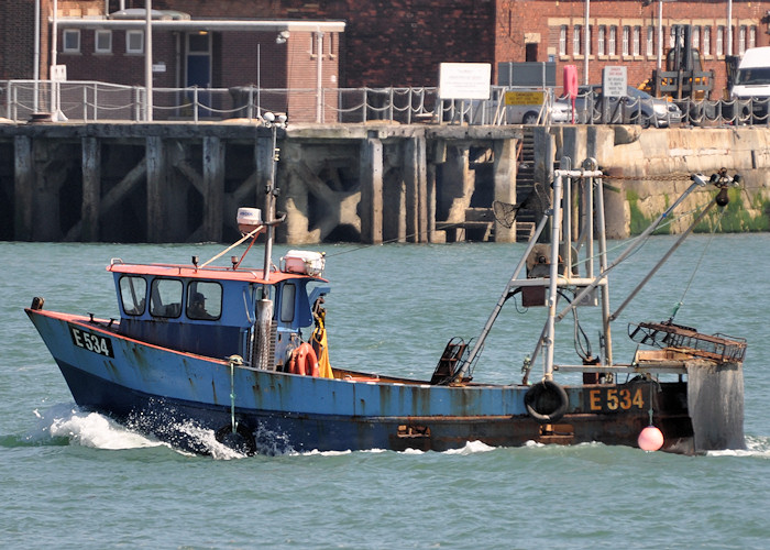 Photograph of the vessel fv Attitude pictured in Portsmouth Harbour on 23rd July 2012