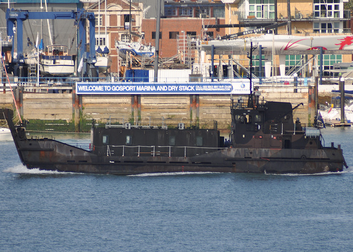 HMAV Audemer pictured in Portsmouth Harbour on 5th August 2011