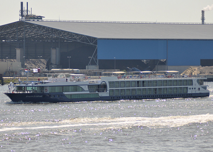 Photograph of the vessel  Avalon Luminary pictured passing Vlaardingen on 27th June 2011