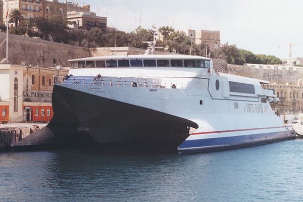 Photograph of the vessel  Avant pictured in Valletta on 1st July 1999