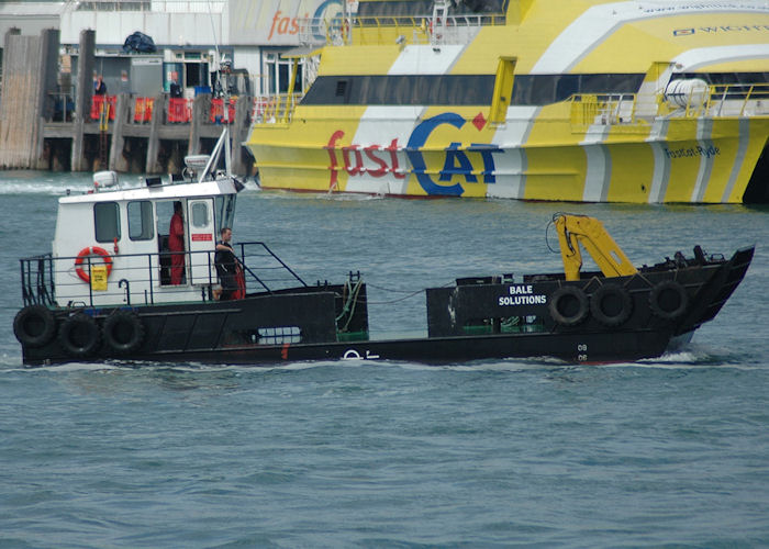 Photograph of the vessel  Bale Solutions pictured in Portsmouth Harbour on 13th June 2009