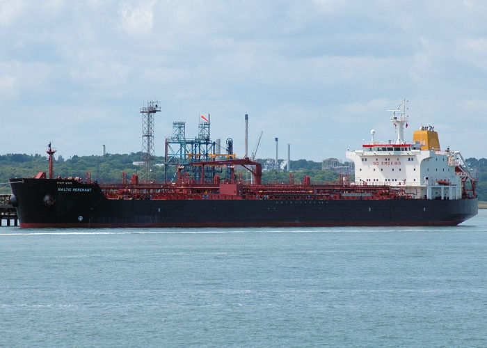 Photograph of the vessel  Baltic Merchant pictured at Fawley on 13th June 2009