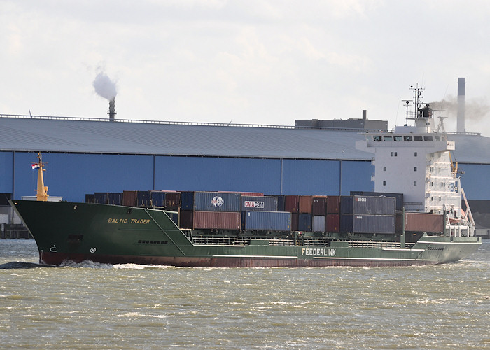  Baltic Trader pictured passing Vlaardingen on 22nd June 2012