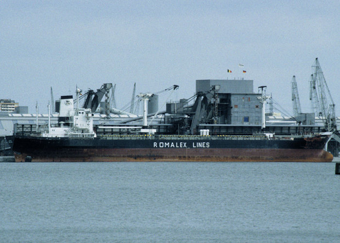 Photograph of the vessel  Baraka pictured at Antwerp on 19th April 1997